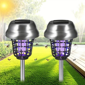2pcs solar mosquito lights Outdoor Mosquito Killer Mosquito Killer - Picture 1 of 3