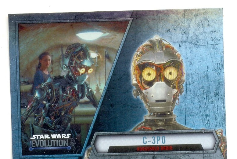 2016 Star Wars Evolution Silver Parallel Card 71 - C-3PO - Image 1 of 1