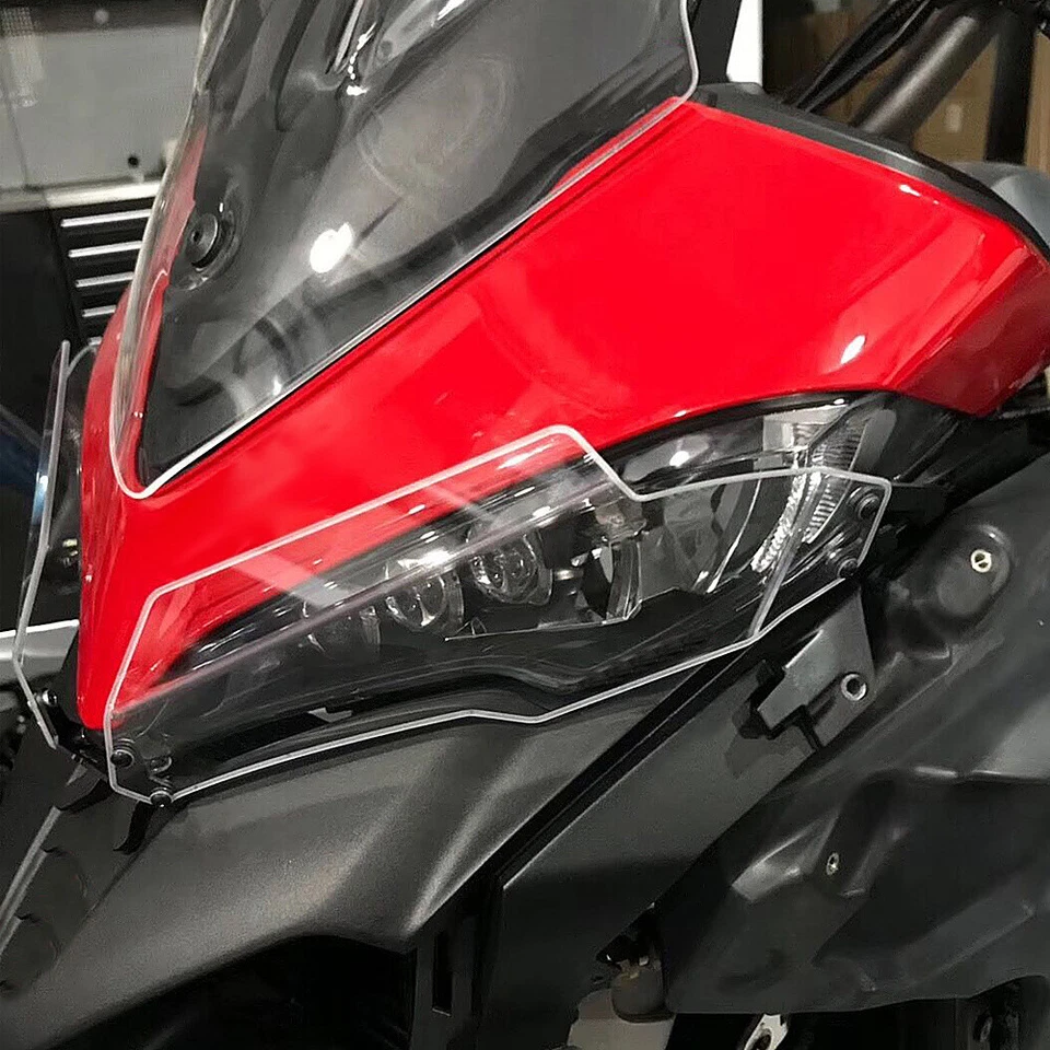 Cubierta protectora de faros delanteros para Ducati Multistrada 950 1200 1260s Foto 1 de 4