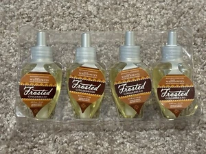 Bath Body Works Home FROSTED GINGERBREAD Wallflower Nachfüllzwiebeln, NEU x 4 - Bild 1 von 1