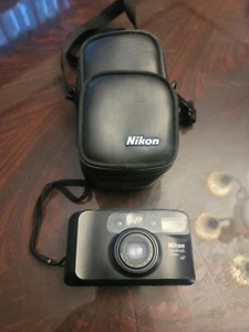 Nikon One Touch Zoom AF 38-70mm Point & Shoot Film Camera w/ Strap & Case TESTED - Picture 1 of 2
