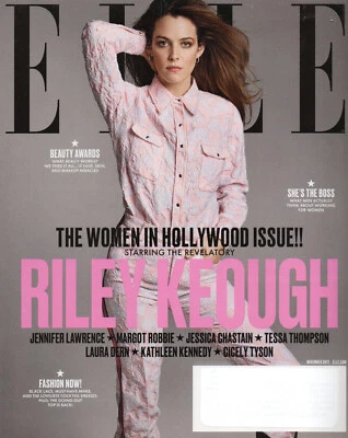 ELLE Magazine November 2017 Riley Keough Cicely Tyson Women In Hollywood Issue Foto 1 de 3