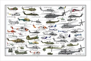 Aircraft,poster,HELICOPTER - Picture 1 of 10