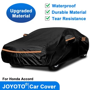 For Honda Accord Waterproof Car Cover for Sedan Outdoor Protection All Weather - Picture 1 of 9