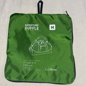 L.L. Bean Adventure Duffle Green Medium Bag Holder - Picture 1 of 5