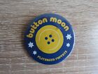 Vintage Button Moon Playboard Puppets Pin Badge, Tv Toy Advertising Memorabilia