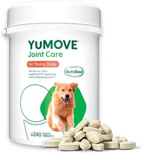 Lintbells YuMOVE Dog Joint Supplement for Stiff Young Dogs 240 Tablets UK Stock - Picture 1 of 1