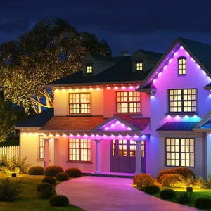 Govee 150ft (45m) Smart RGBW Permanent Outdoor Lights Elite - Picture 1 of 8