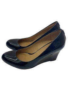 Coach Pumps/37.5/Blk/Enamel - Picture 1 of 5