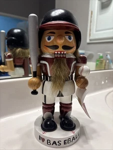Holiday Baseball Nussknacker Vintage (Macy’s Holiday Lane) - Bild 1 von 8