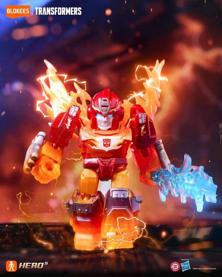 Blokees Transformers Defender Version 04 Rodimus Prime Special Armor - Image 1 of 4