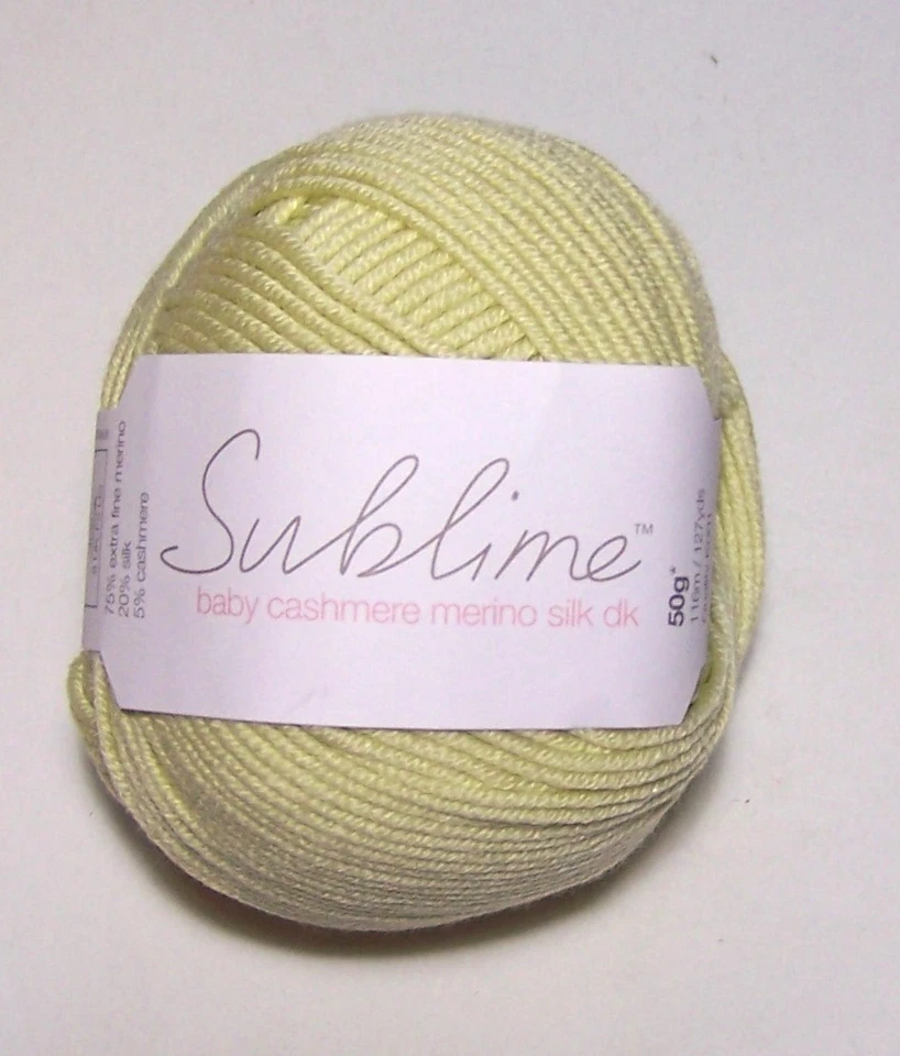 LOT of 10 Sublime BABY CASHMERE MERINO SILK DK Yarn #0004 GOOSEBERRY - Image 1 of 1