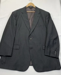 Southwick Sport Coat Blazer Mens 48 Gray Wool Suit Jacket USA Made - Picture 1 of 18