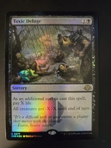 Toxic Deluge NM FOIL Modern Horizons 3 MTG FREE SHIPPING - Picture 1 of 2