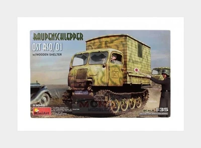 1:35 MINIART Steyr Rso/01 Tank Truck Military Cingolato 1955 Kit MA53048 - Immagine 1 di 2