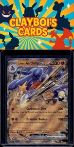 Cynthia's Garchomp ex SV10: Destined Rivals Pokémon 104/182 Doble Raro Casi Nuevo+ - Imagen 1 de 2