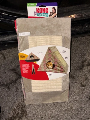 Kong Play Spaces Zen Den with Catnip Cat Kitten Toy New - Image 1 of 2