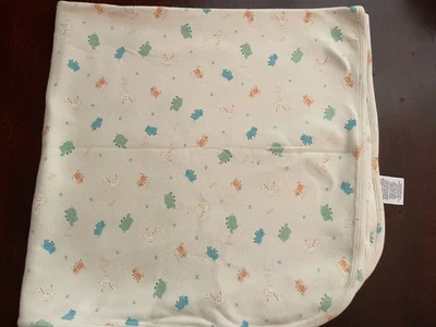 Manta Bebé Carters Niño Mío Animales Amarillos Jirafa Elefante Tigre Y2K De Colección Foto 1 de 4