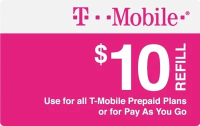 T-Mobile  Prepaid $10 Refill Top-Up Fast Direct Refill to your Mobile number  - Image 1 of 3
