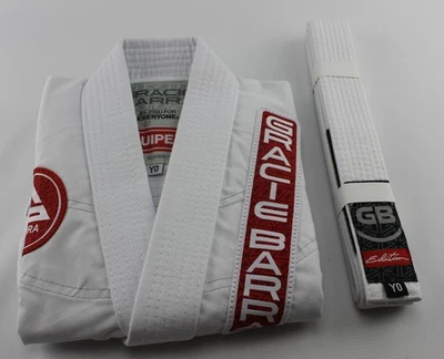 Kimono Gracie Barra Y0 GI Niños Talla Pequeña Jiu-Jitsu GI  Foto 1 de 2