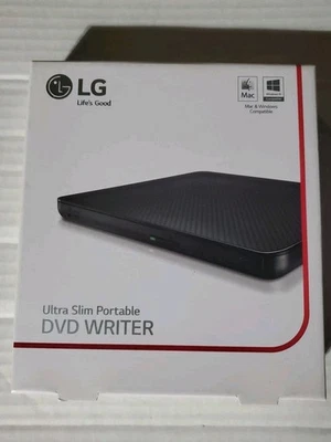 NEW LG GP63EX70 Ultra Slim Portable DVD Writter+ M-DISC Support - Image 1 of 4