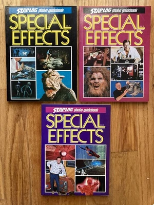 Vintage STARLOG Photo Guidebooks SPECIAL EFFECTS FX Vol 1-3 Hutchison Sci-Fi Lot - Image 1 of 4