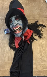 Máscara de Halloween vampiro Don Post 2007 de colección rara nueva con etiquetas aterradora  - Imagen 1 de 6