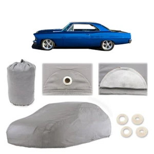 CHEVY II NOVA 5 Layer Car Cover Fitted Water Proof In Out door Rain Snow UV Sun - Foto 1 di 1