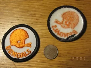 Parche de fútbol americano con casco de 2" Cincinnati Bengals - Imagen 1 de 1
