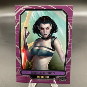 2012 Topps Star Wars Galaktische Akten MARIS BROOD - Sith # 195 Sammelkarte - Bild 1 von 2