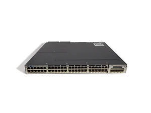 CISCO WS-C3750X-48PF-S 48 Port Switch 3 1100 WAC Power Supply C3kx-NM-1G - Picture 1 of 3