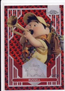 2023 Topps Disney Cromo 100 Años Rojo Negro Paralelo 88 Russell Up 02/28 - Imagen 1 de 1