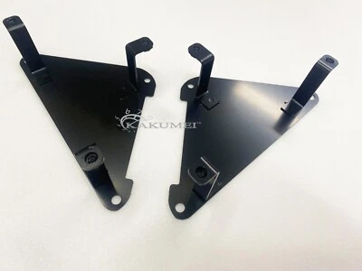 НАБОРЫ МЕТАЛЛИЧЕСКИХ КРОНШТЕЙНОВ ТРЕУГОЛЬНЫЕ ДЛЯ ПРОТИВОТУМАННЫХ ЧЕХЛОВ 92-98 SUBARU IMPREZA JDM GC8 GF8 - Изображение 1 из 4