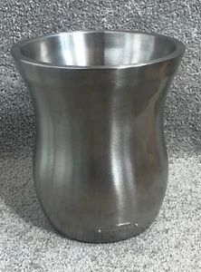 Calphalon Ice Bucket Stainless Steel Wine Cooler Utensil Holder 7 1/4” H - Picture 1 of 9