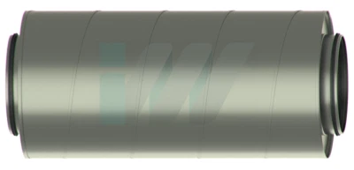 ANDERE Rohrschalldämpfer 200 mm / 600 mm lang - Lüftung Schalldämpfer - 60 cm