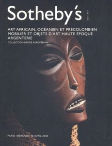 Sotheby's Paris Art Africain, Océanien et Précolombien 2003 - Picture 1 of 1
