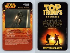 Jango Fett - Star Wars Episodes I-III 2005 Top Trumps Specials Card