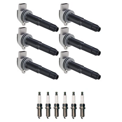 Ignition Coil & Denso 铱火塞适用于 2012 保时捷 911 3.8L H6 UF641 — 第 1/4 张图片