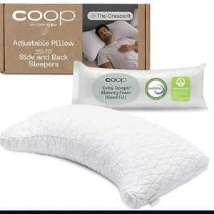Coop Original Queen Crescent Pillow NWT - Picture 1 of 6
