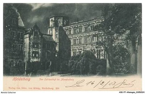 AOKP7-0522-ALLEMAGNE - Heidelberg - Der Schlosshof Im Mondschein - Bild 1 von 2