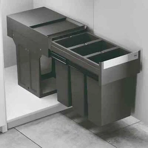 Einbau-Abfallsammler ”Tandem 8/8/8” AS10488 nobilia - Bild 1 von 1