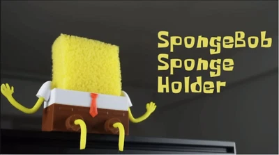 Soporte de esponja Bob Esponja | A todo color | Soporte de esponja | Aparatos de cocina Foto 1 de 4