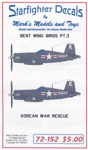 Starfighter 72152 x 1/72 Bent Wings Bird Part 3 Korean War Rescue für Revell - Bild 1 von 1