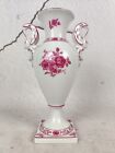 Lindner porcelain amphora vase decor Windsor Camaieu painting very rare