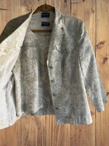 2 Pieces High Quality Woman Blazer&Tshirt French Luxury Brand Rohmer Lady Suit L - Picture 1 of 14