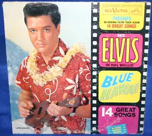 Elvis Presley "Blue Hawaii" 1964 Vinyl LP RCA LPM-2426 Mono - Picture 1 of 5