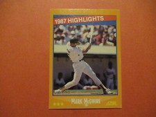 Pick From List: Mark McGwire Baseball Cards w/ Inserts