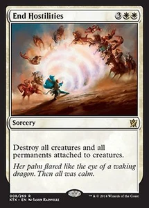 *MRM* ENGLISH Mettre fin aux hostilit�s - End Hostilities MTG Khans - Picture 1 of 1