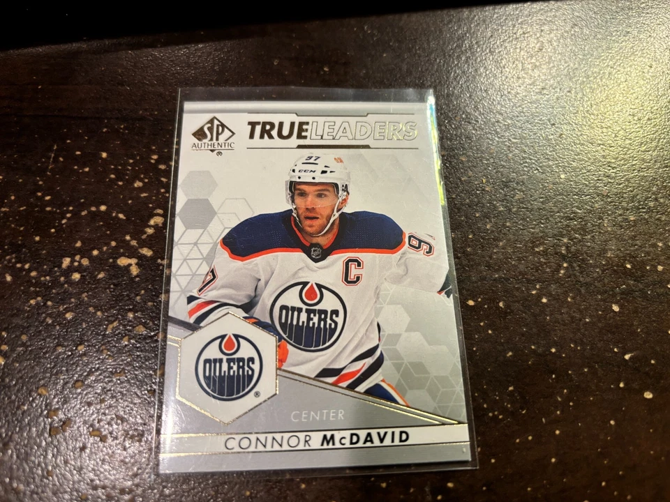 2022-23 SP Authentic True Leaders CONNOR MCDAVID #TL-9 - Image 1 of 1