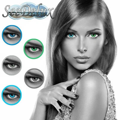 Weiche Farbige Kontaktlinsen in Markenqualität von LuxDelux© Hamburg Germany - Bild 1 von 4